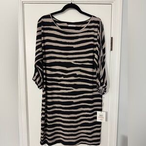 Calvin Klein Zebra Print Dress - Sz 12
